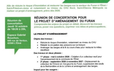 Info travaux Saint-Etienne Métropole