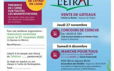 Marche pour tous-soupe aux choux/Téléthon