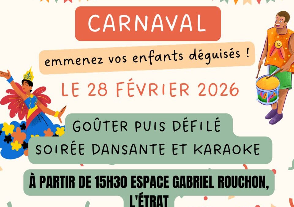 Carnaval-défilé-soirée dansante